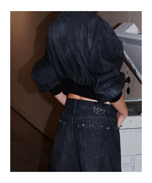 Denim Bomber Jacket