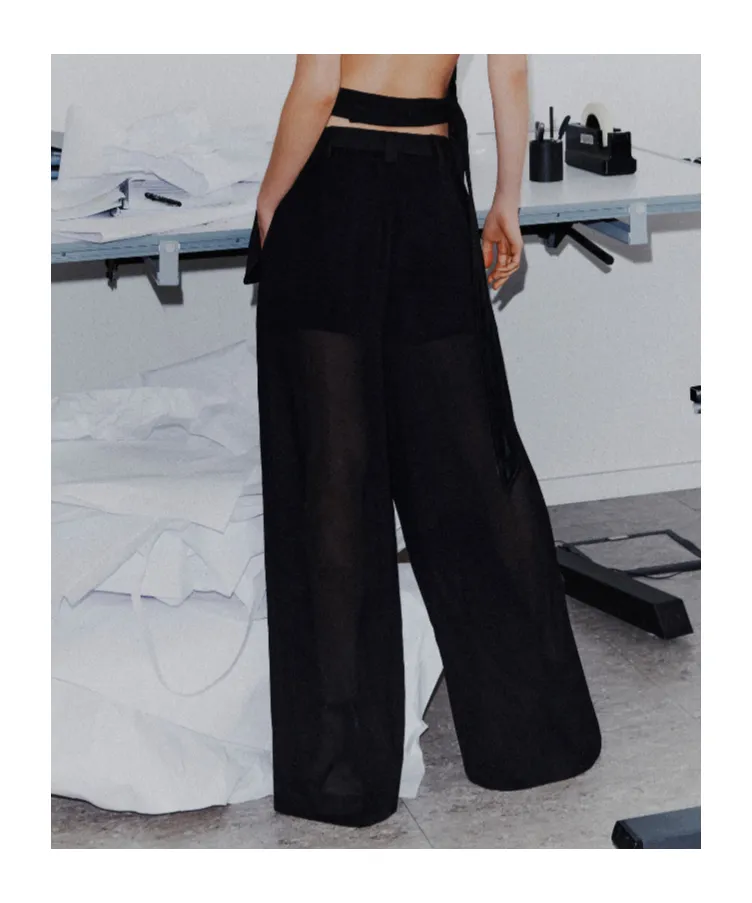 Georgette Double Trousers