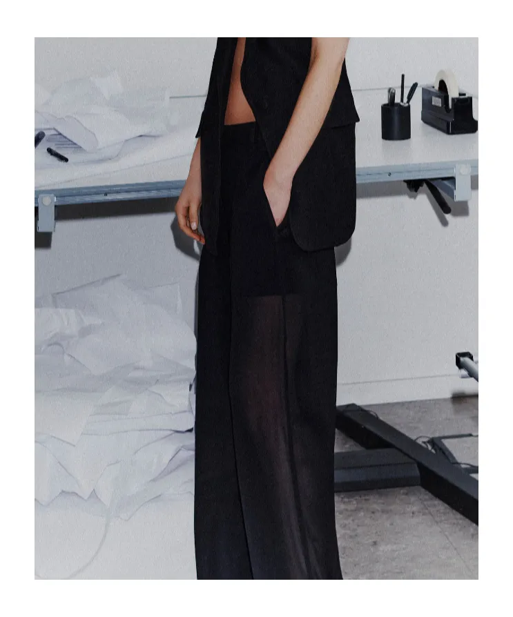 Georgette Double Trousers