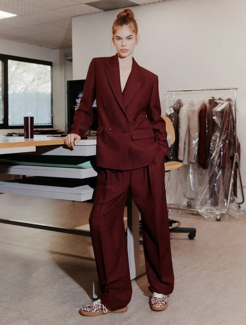 Wide-Leg Trousers