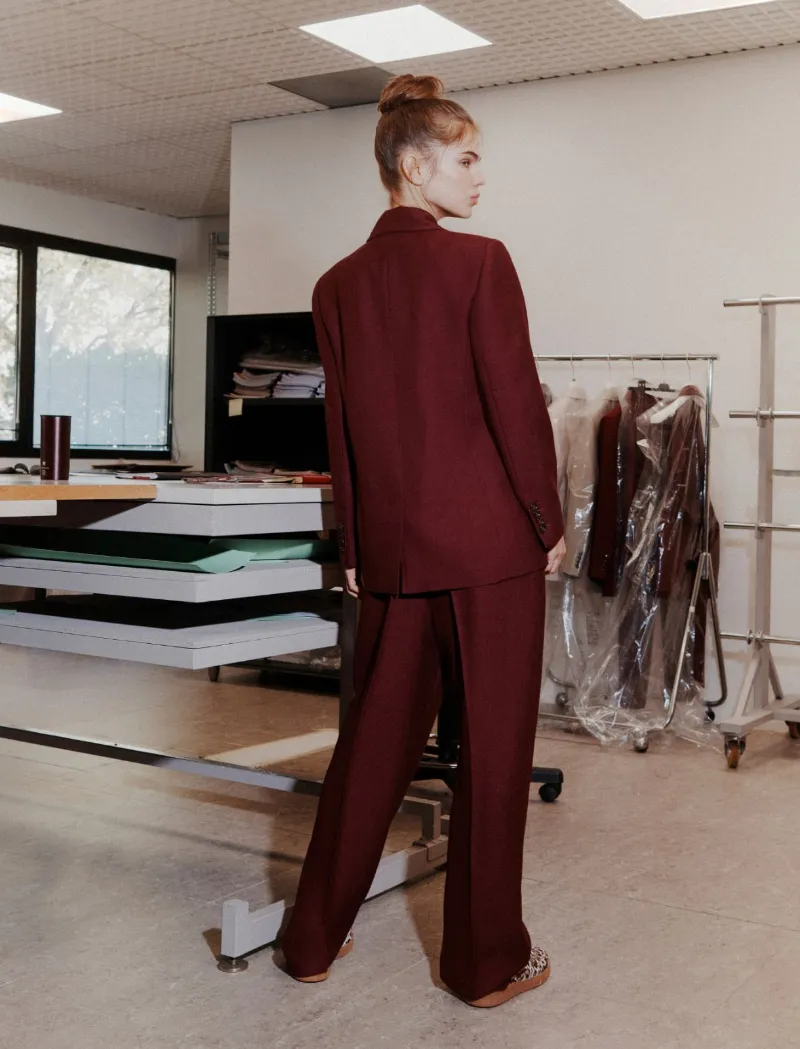 Oversized Deconstructed Blazer