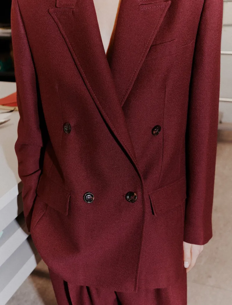 Oversized Deconstructed Blazer