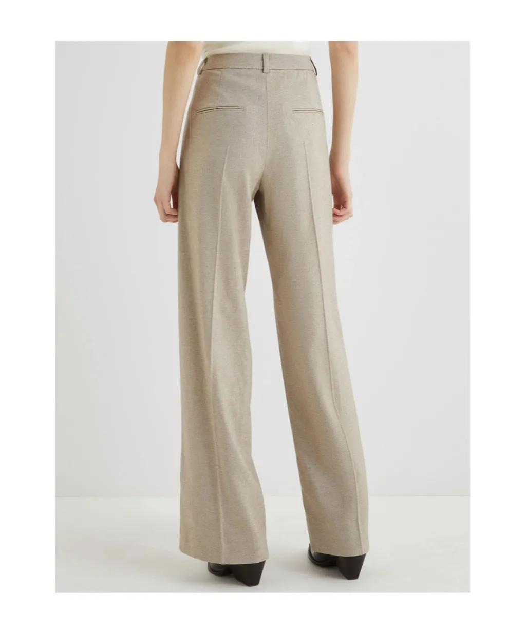 Sable Straight-Leg Trousers