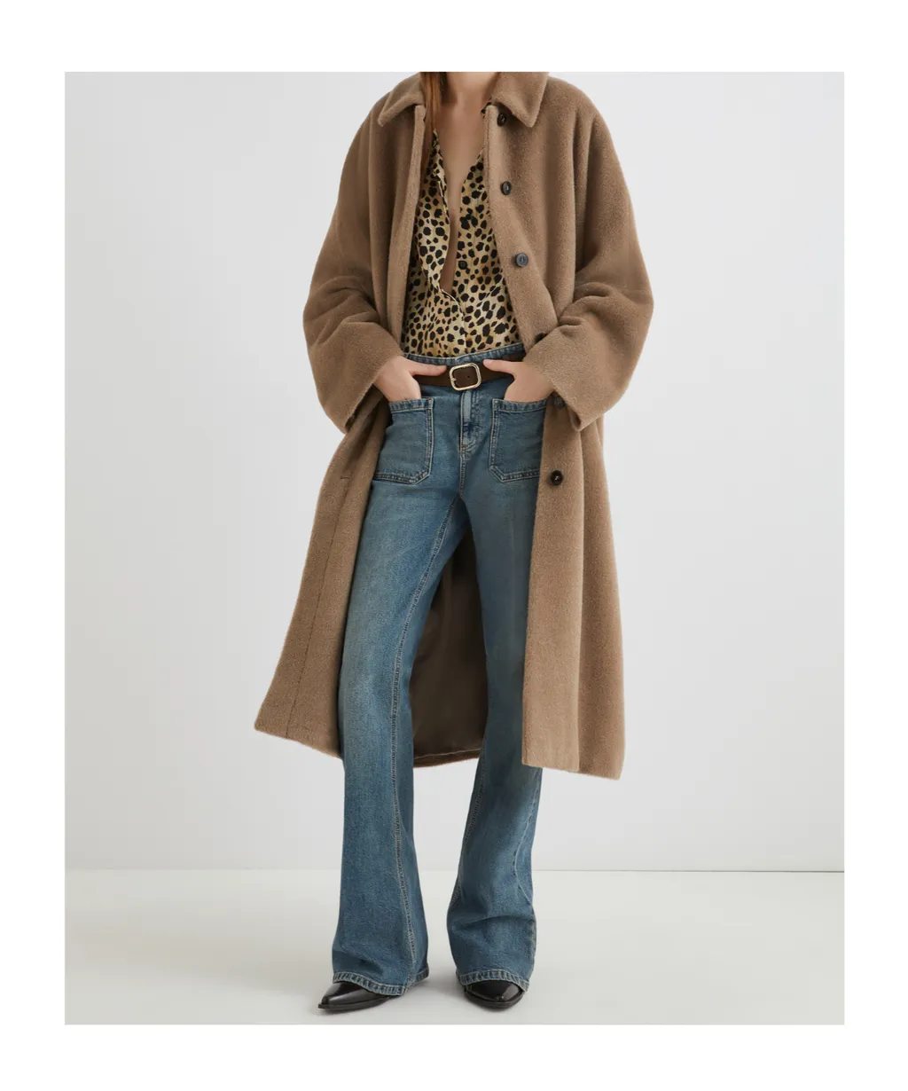 Oversized Alpaca Coat