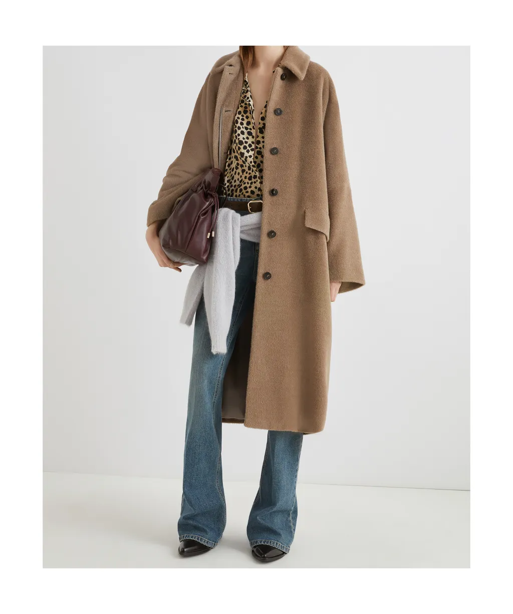 Oversized Alpaca Coat