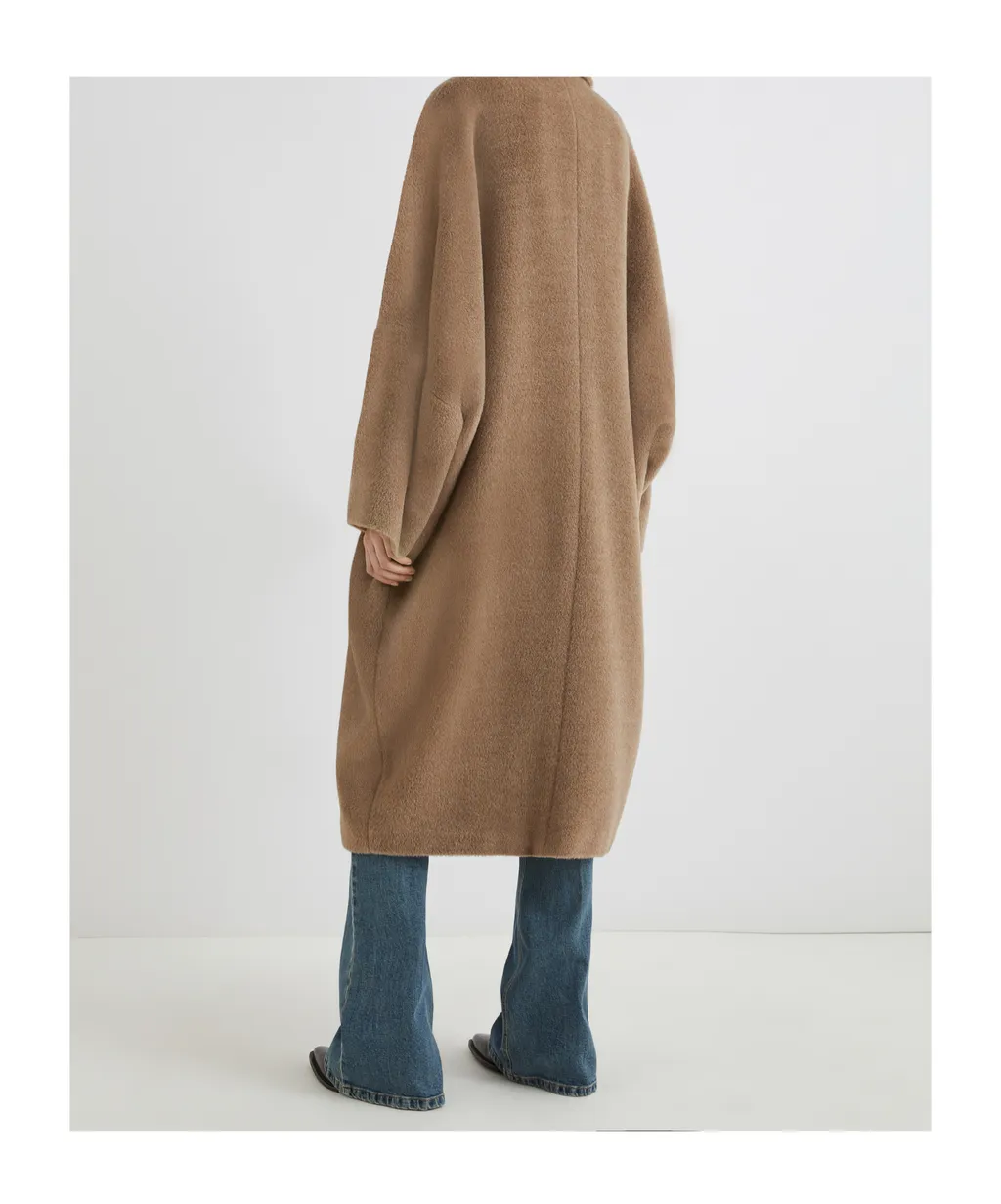 Oversized Alpaca Coat