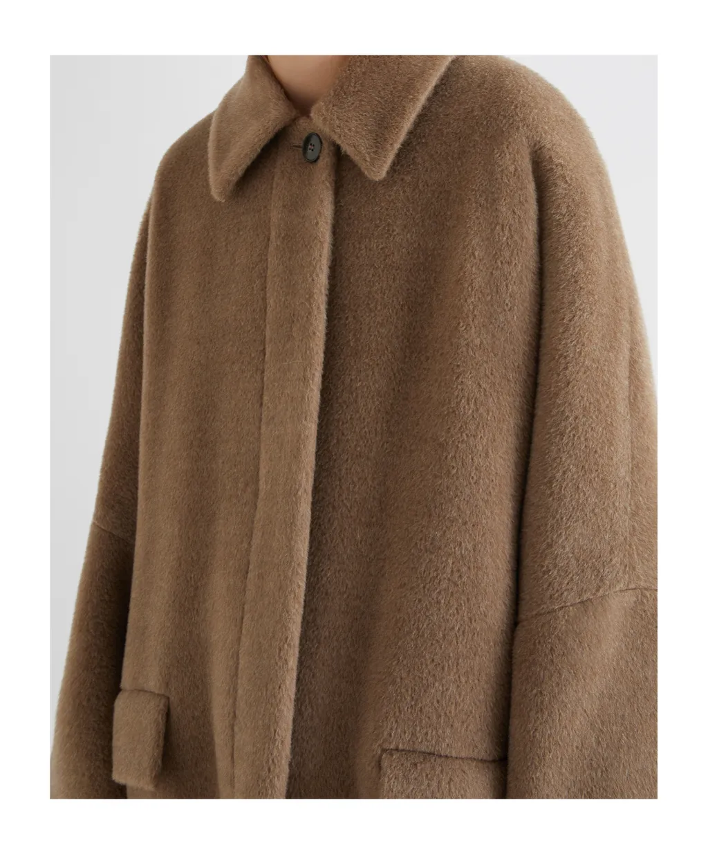 Oversized Alpaca Coat