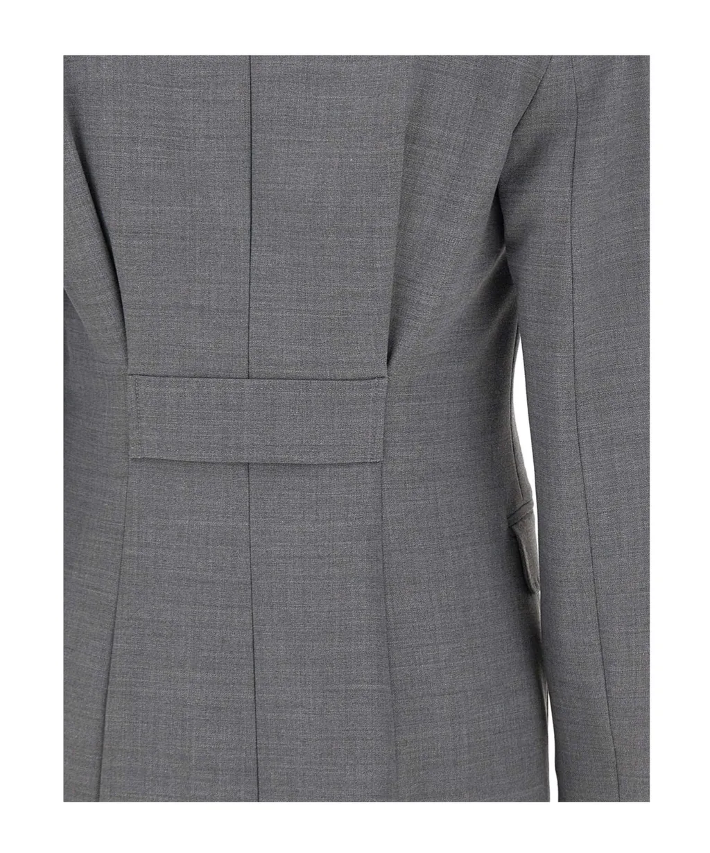 Long-Sleeved Suit Jacket