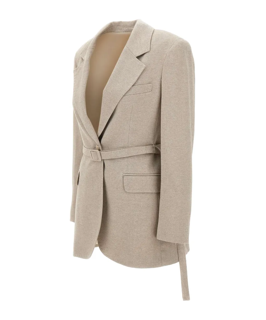 Long-Sleeved Blazer