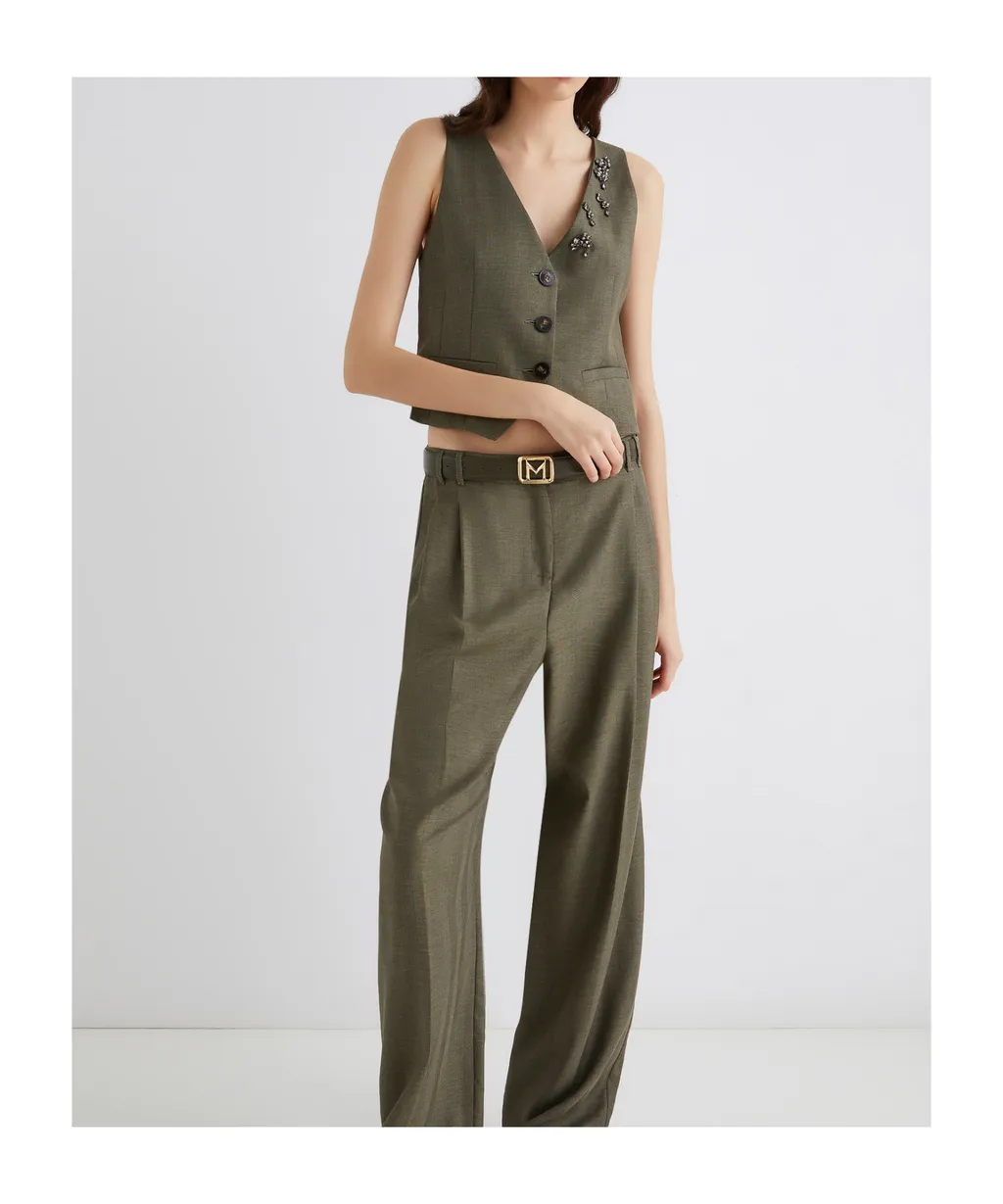 Fluid Twill Gilet