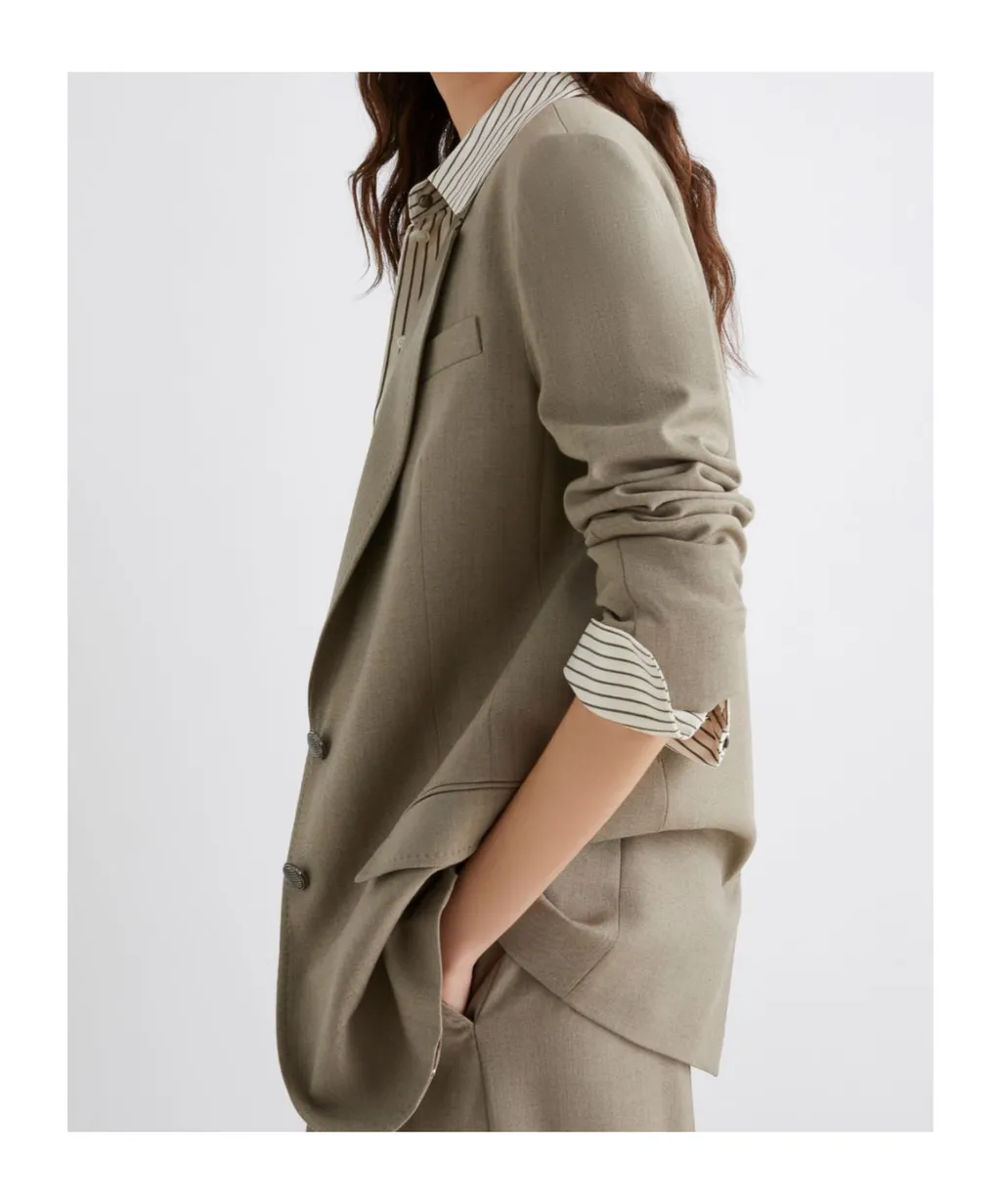 Stretch Twill Blazer