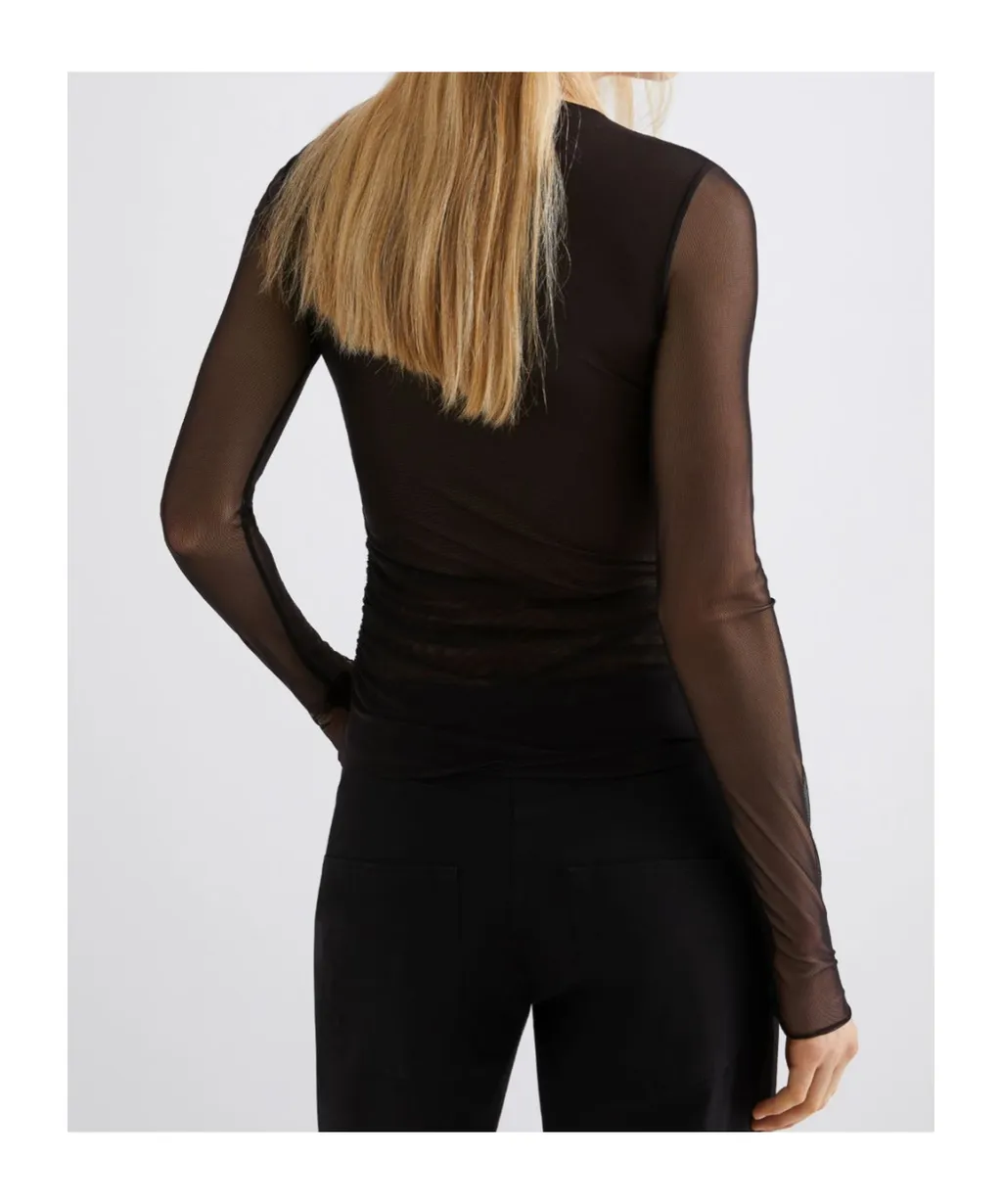 Double-Faced Tulle T-Shirt