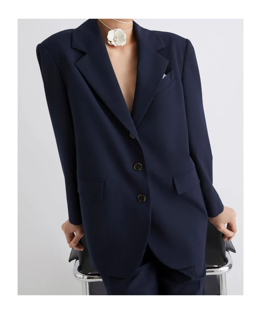 Blazer With Matching Handkerchief