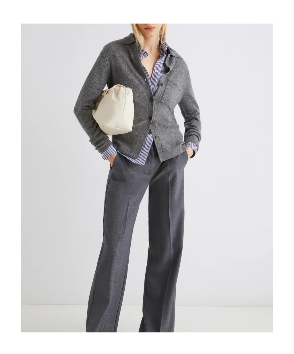 Cashmere-Blend Cardigan