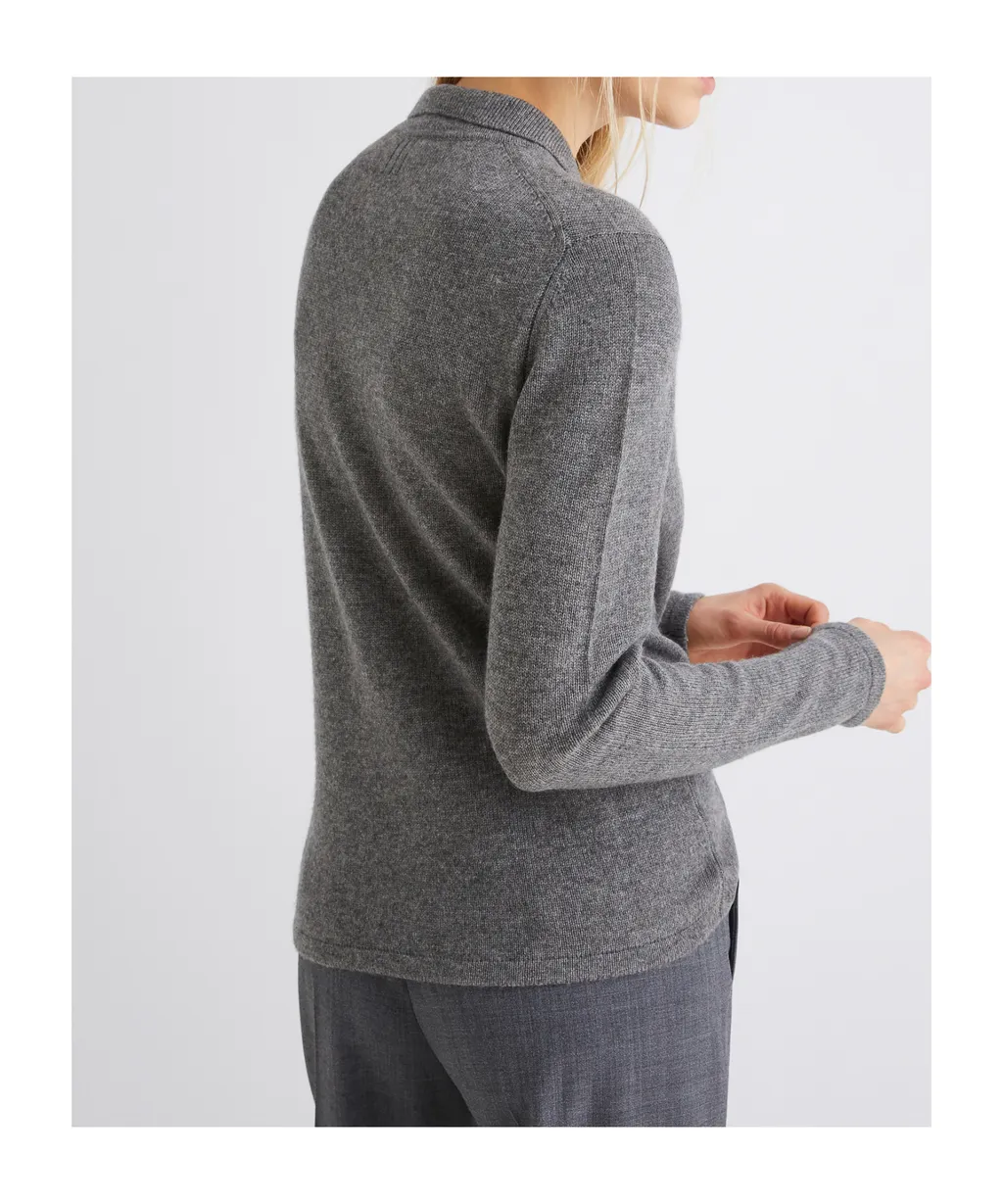 Cashmere-Blend Cardigan