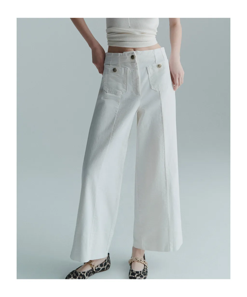 High-Waisted Trousers