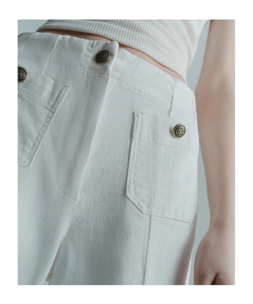 High-Waisted Trousers