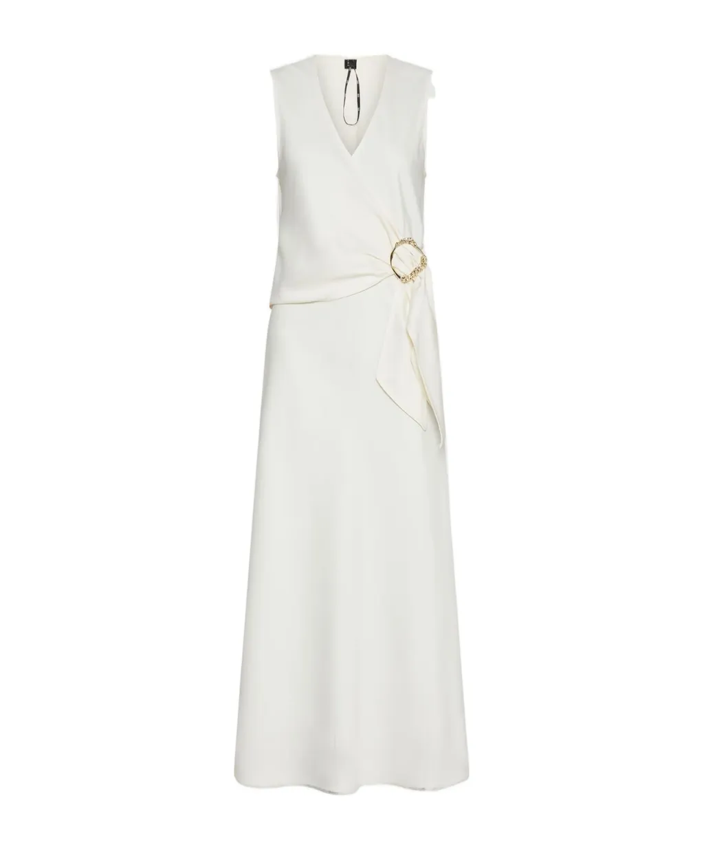 Long Recycled Satin Dress