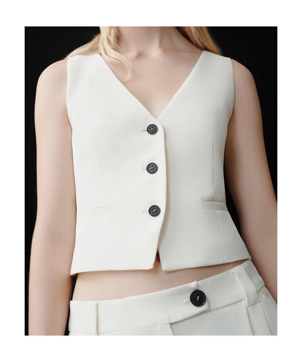 Recycled Envers Satin Gilet
