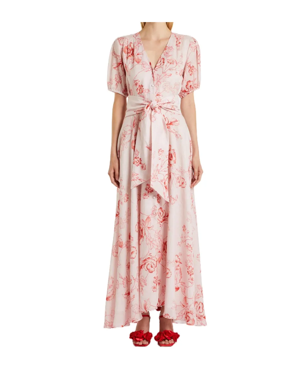 Pure Ramie Shirt Dress