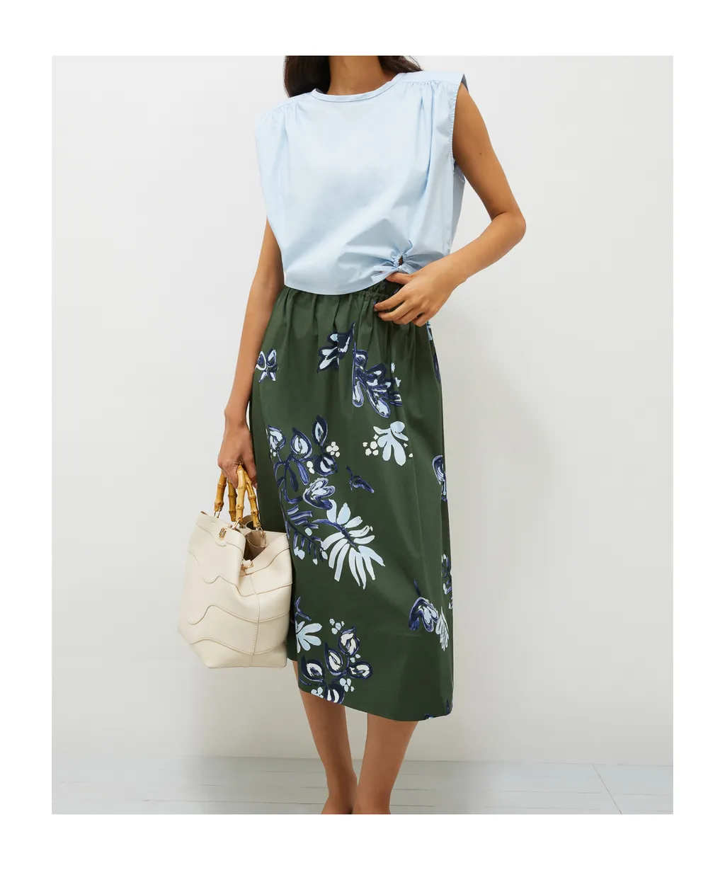 Stretch Cotton Blouse