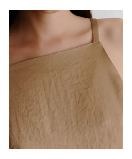 Crinkle Fabric Top