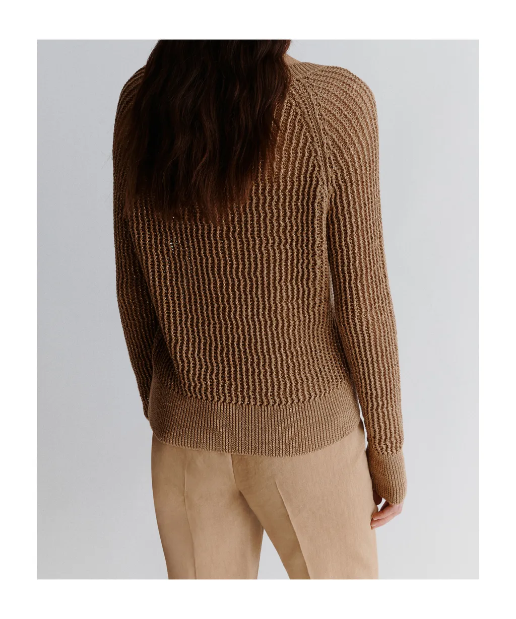 Cotton And Lurex Sweater