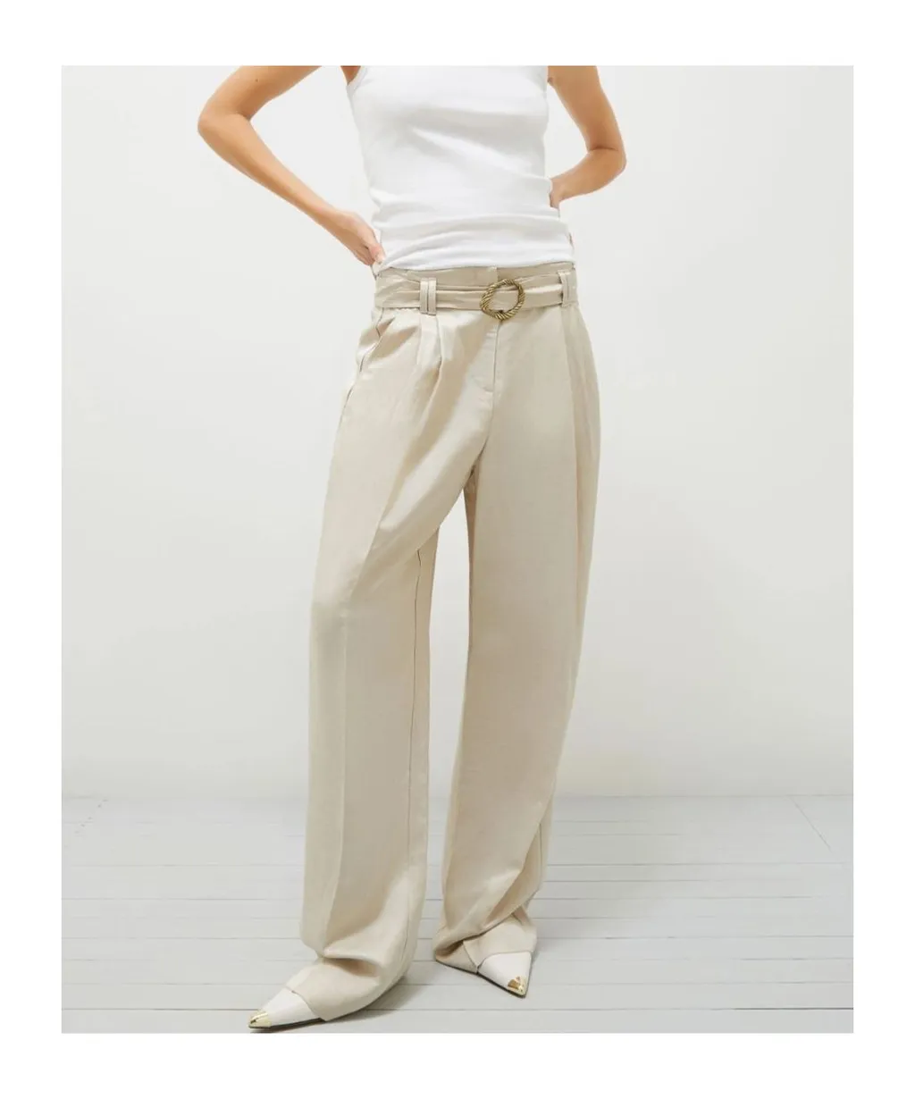 Pleated Casual Pants