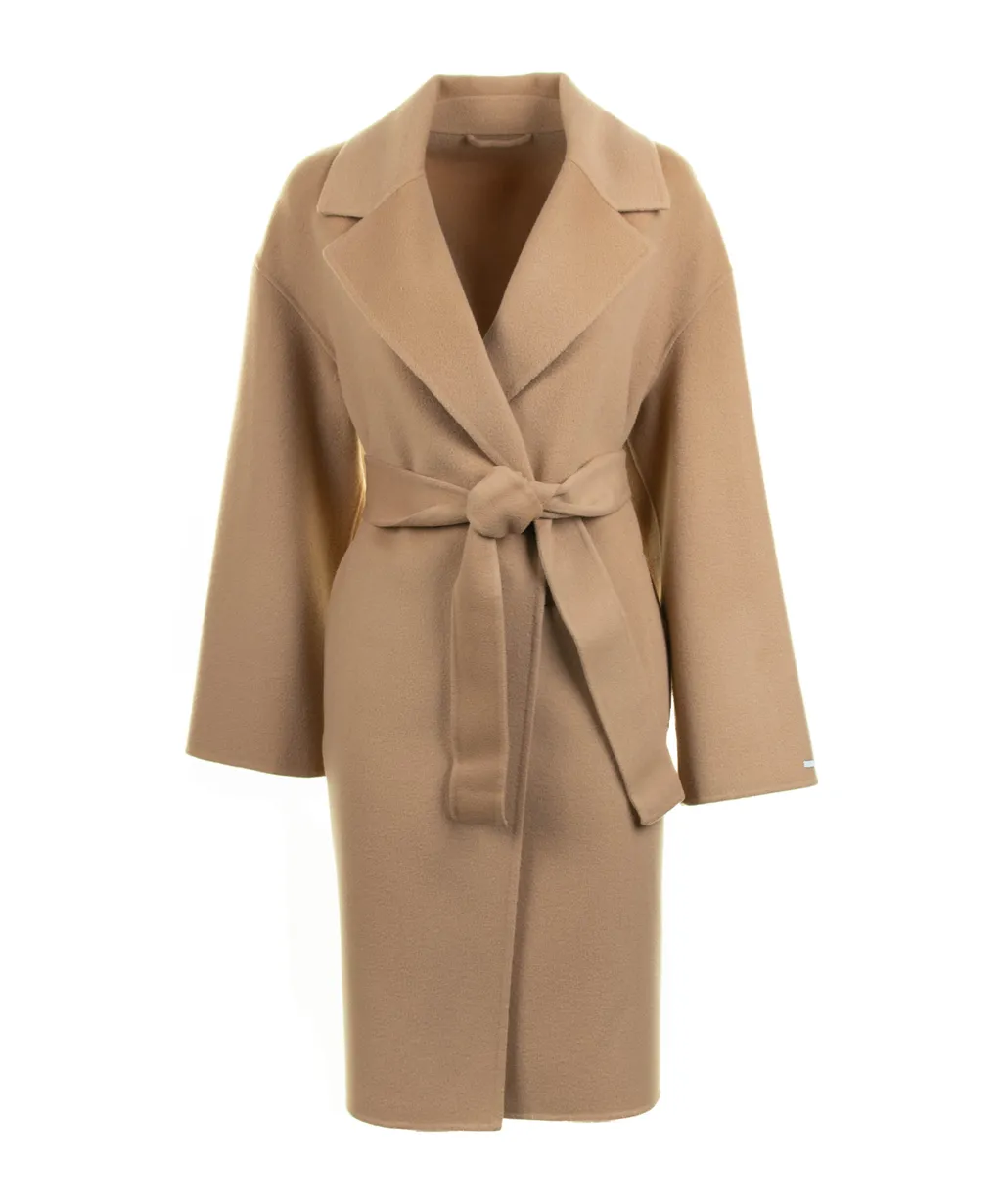 Marna Belted Long-Sleeved Coat