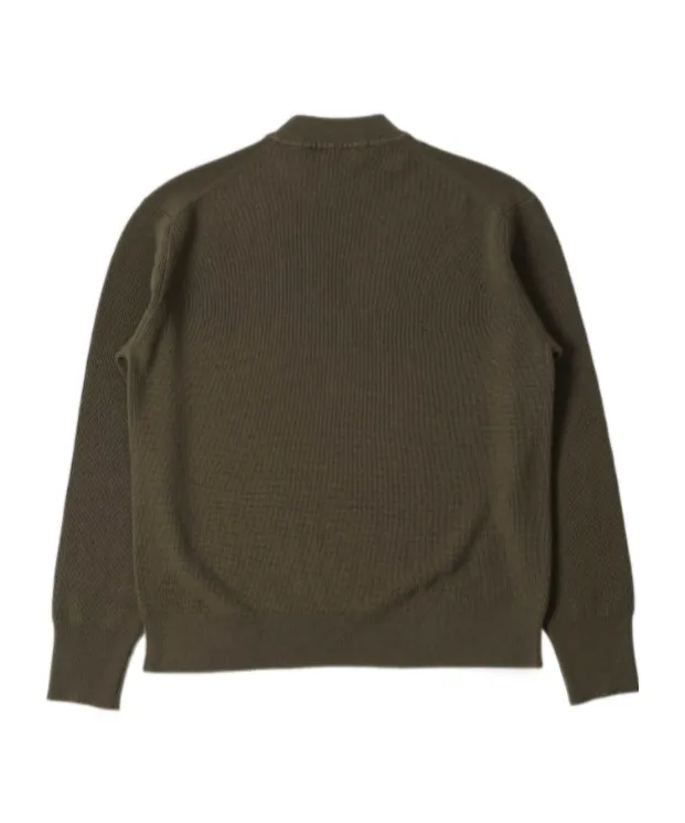 Ribbed Crew-Neck Sweater