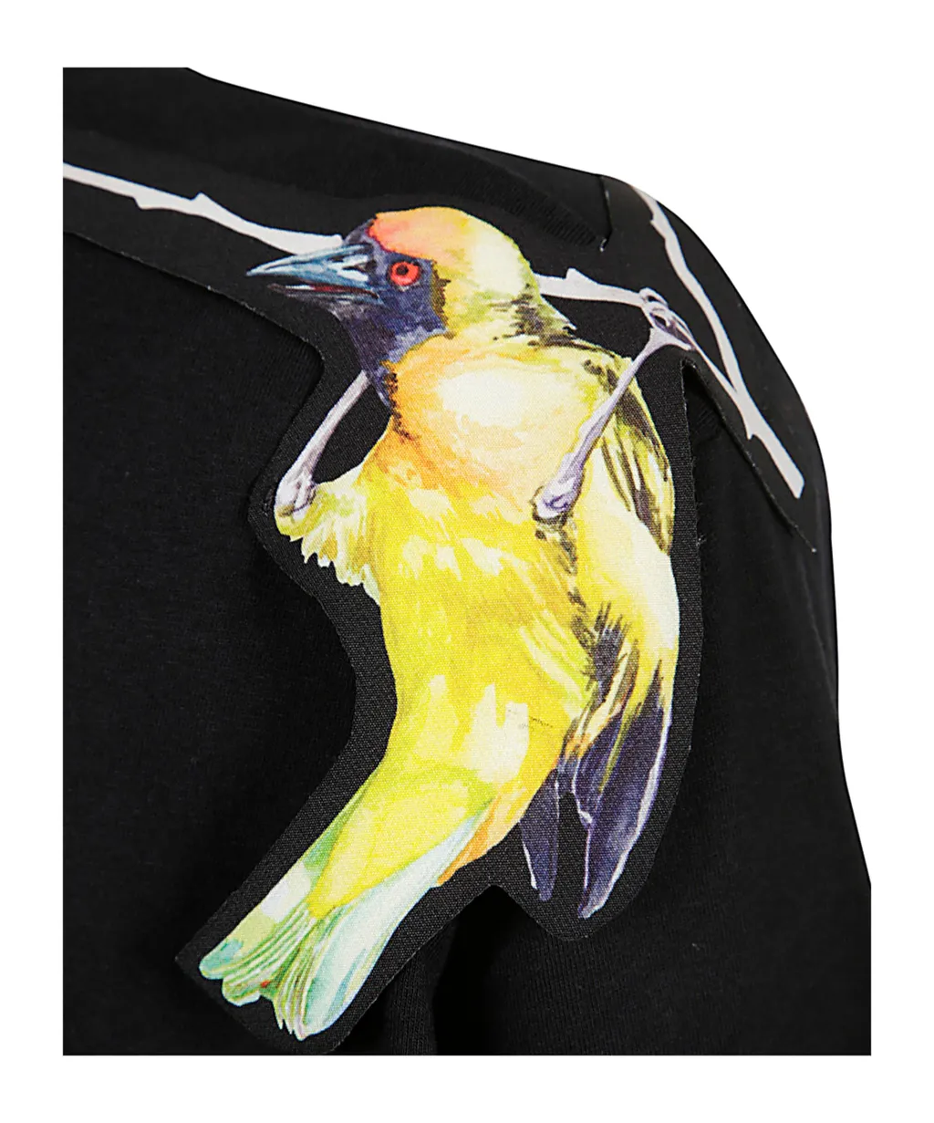 Bird-Appliqué Top
