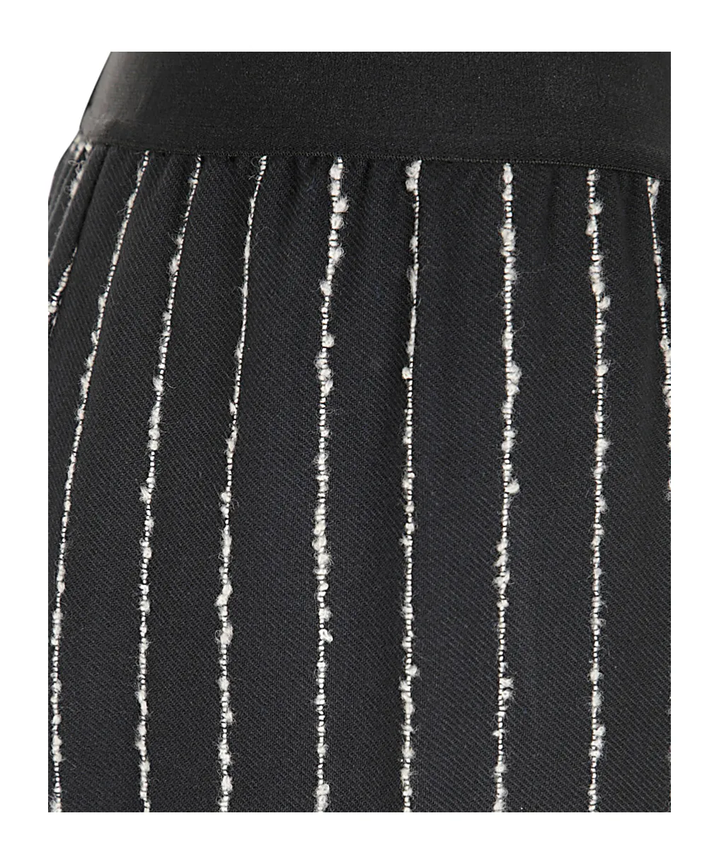 Pinstripe Casual Pants