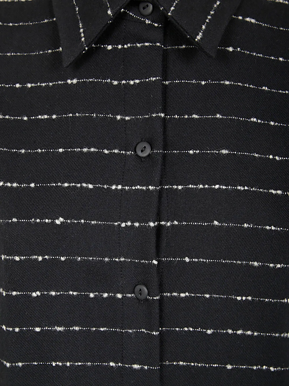 Buttoned Striped Dress
