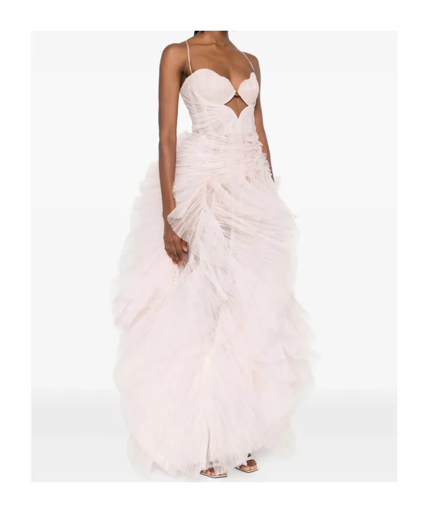 Strapless Design Dress