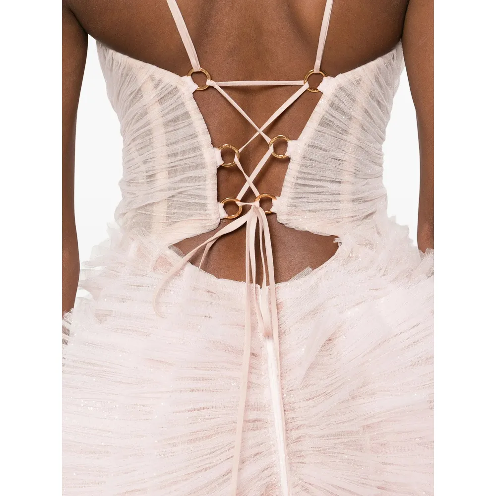Strapless Design Dress