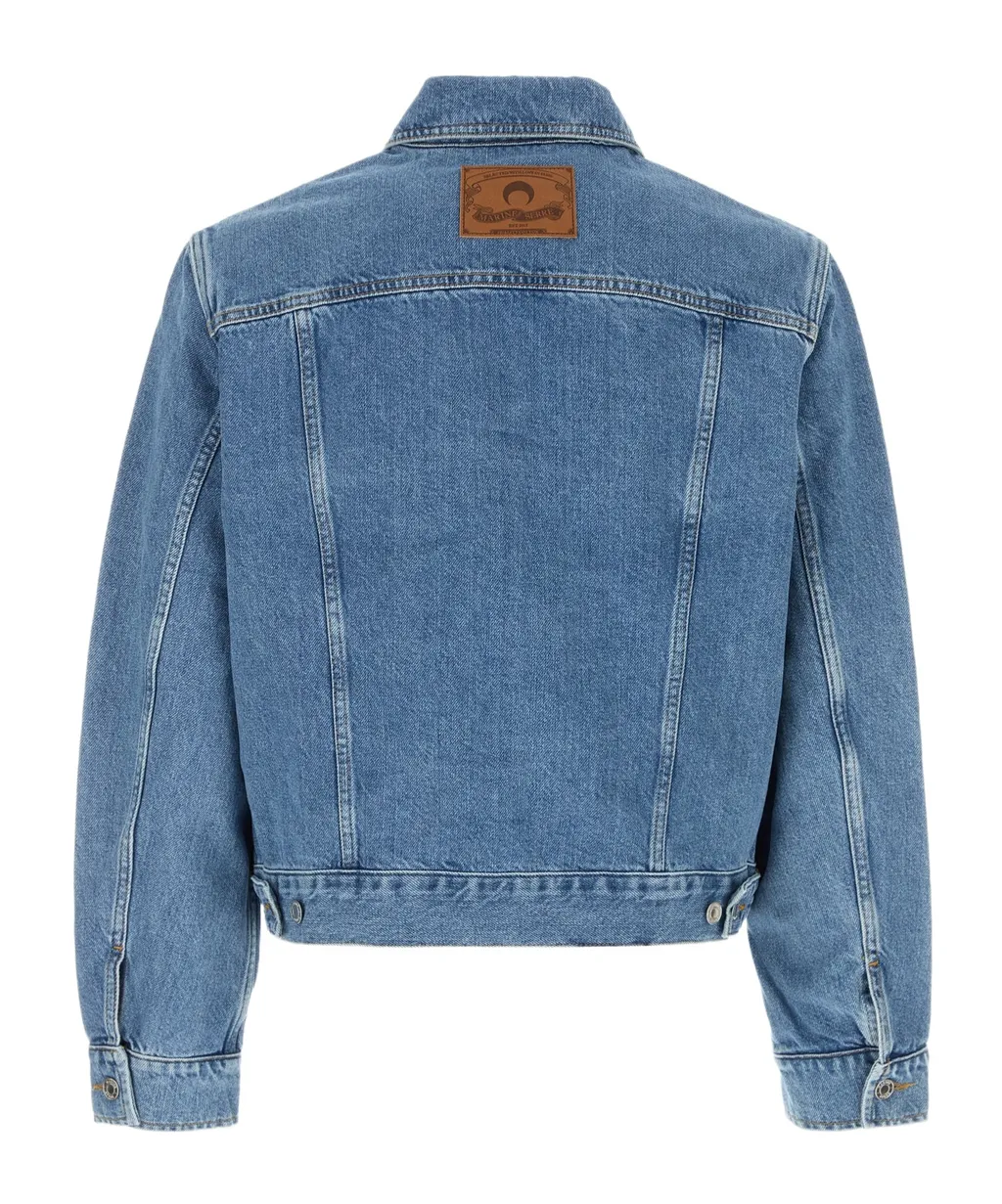 Moon Laser Wash Denim Jacket