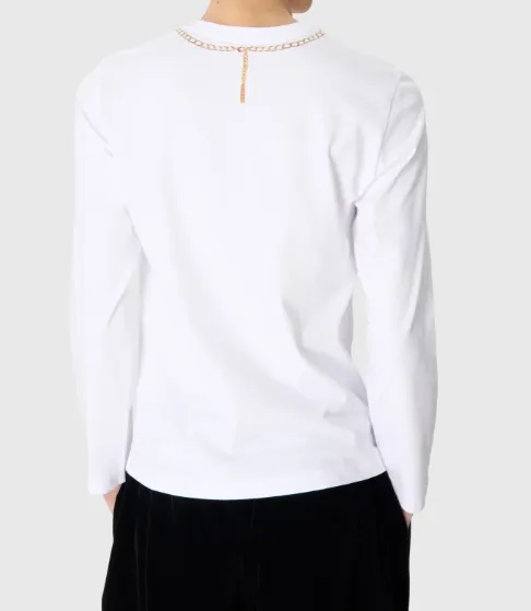 Embellished Long Sleeve T-Shirt