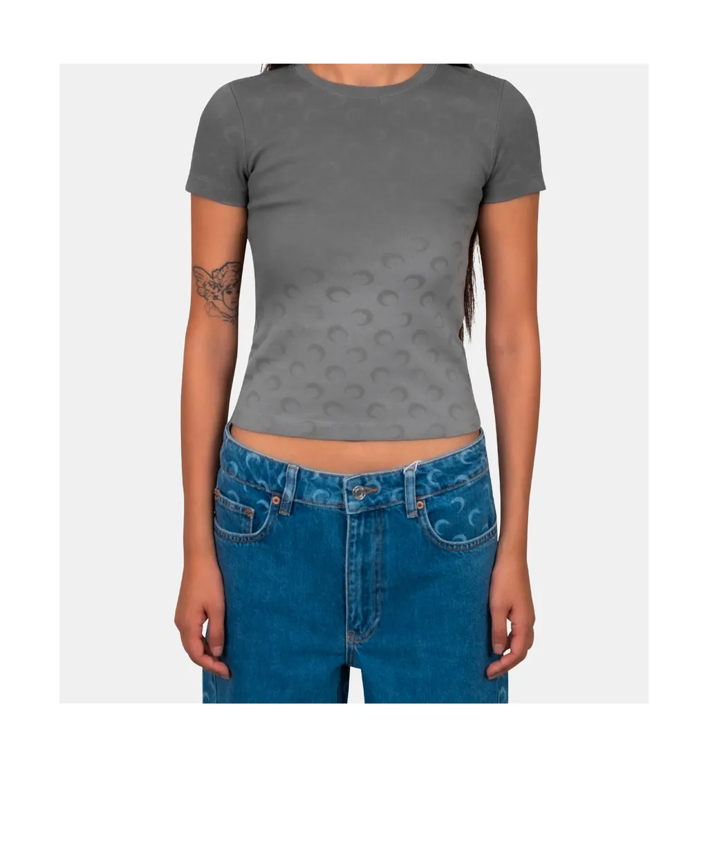 Round-Neck Short-Sleeved T-Shirt