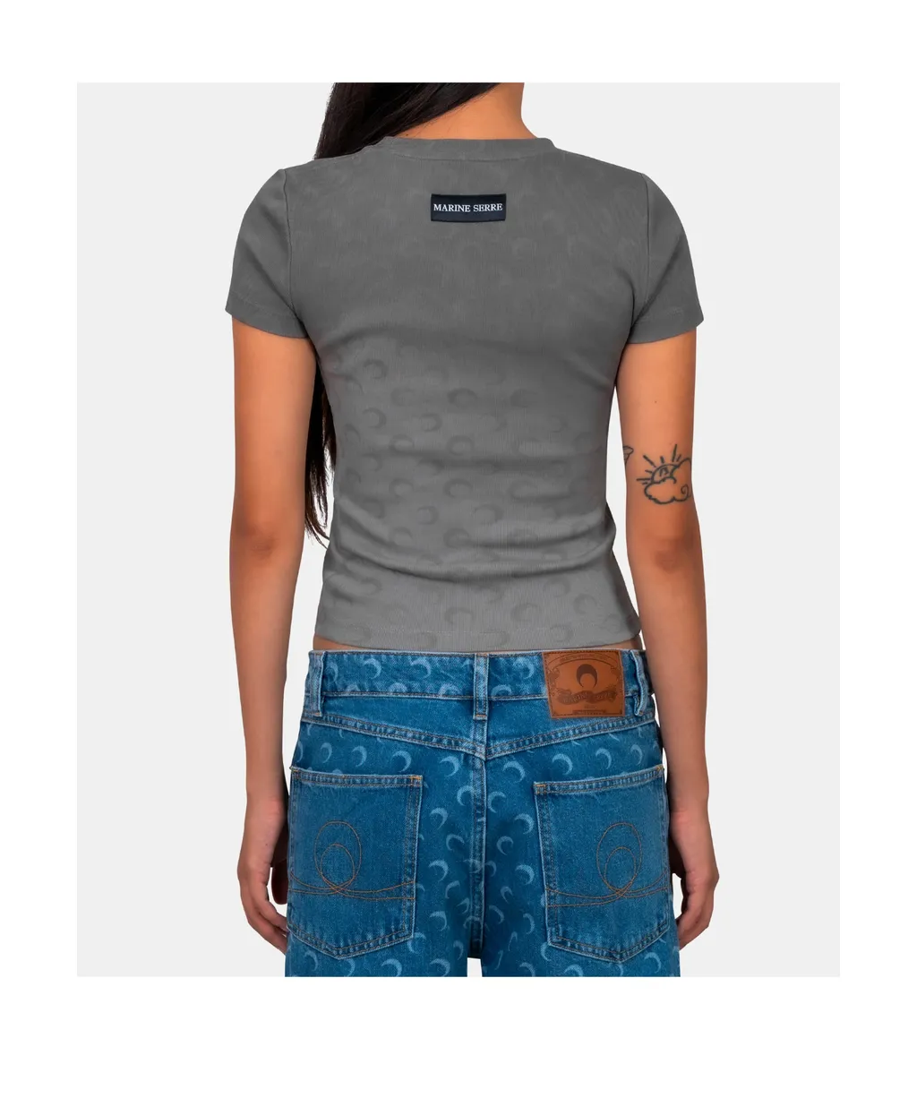 Round-Neck Short-Sleeved T-Shirt