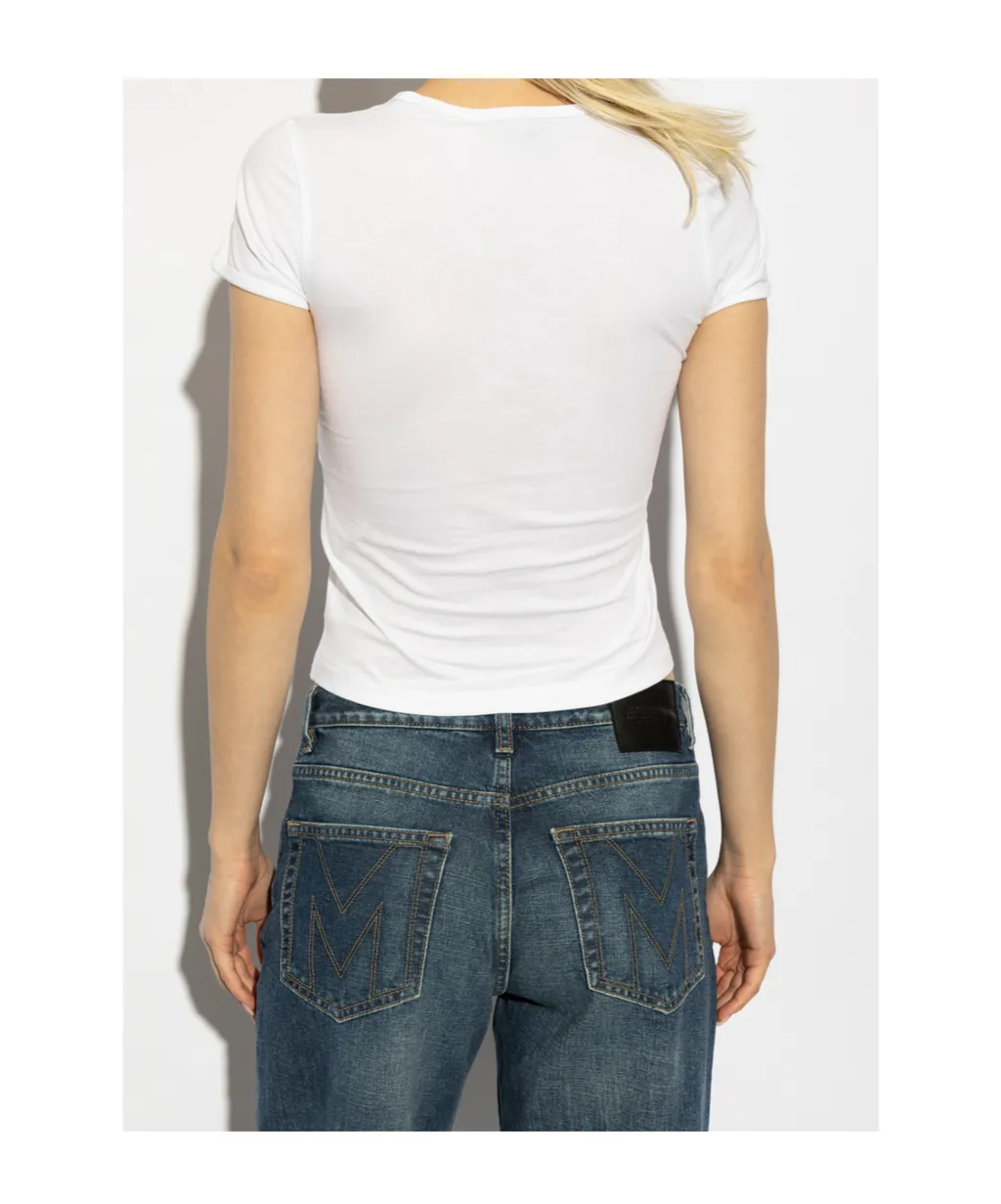 Charm Logo Shrunken T-Shirt