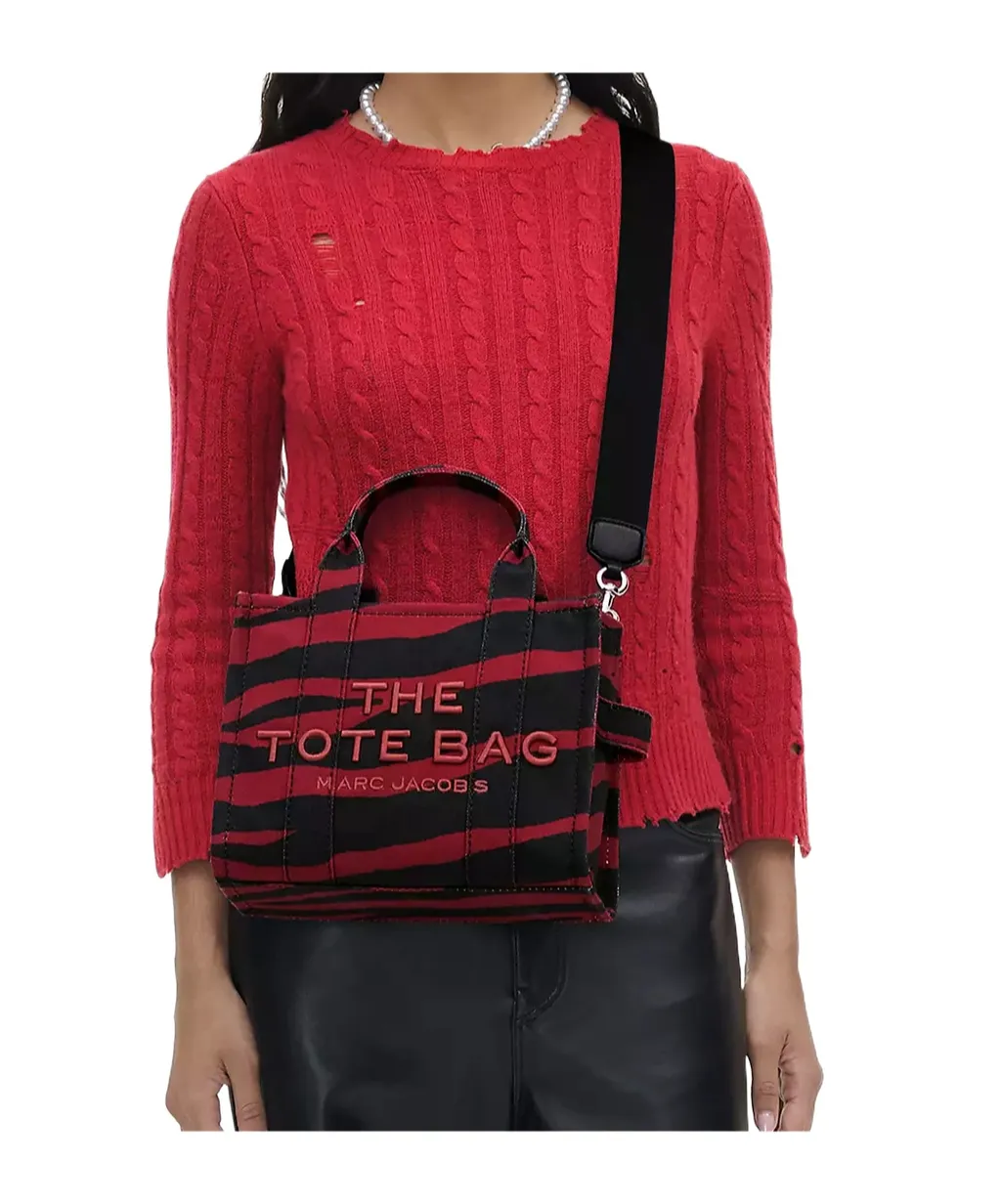 The Tote Bag Zebra Print