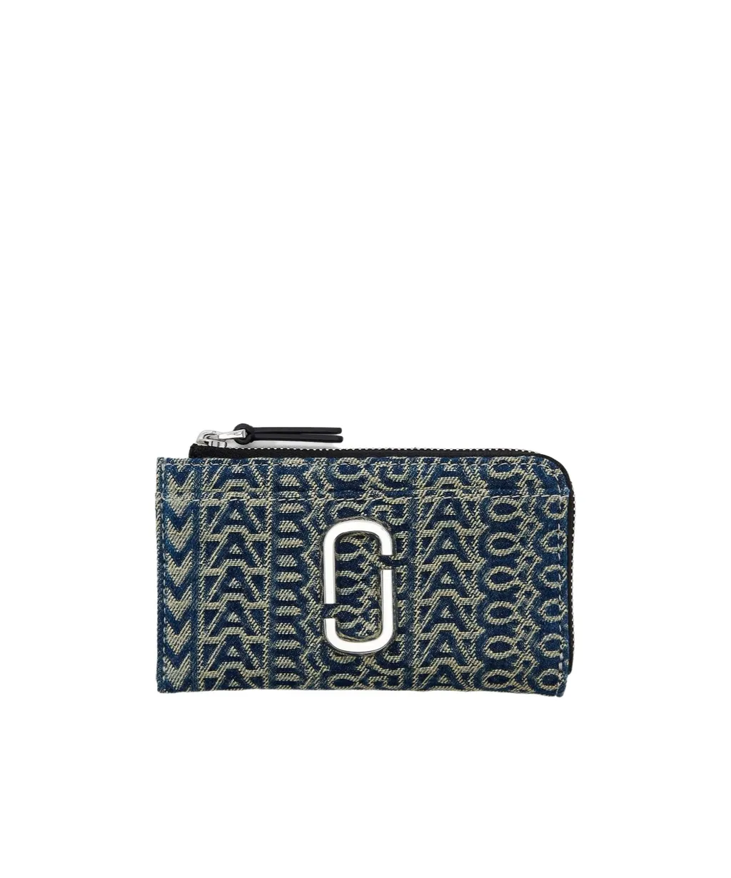 The Monogram Denim Wallet