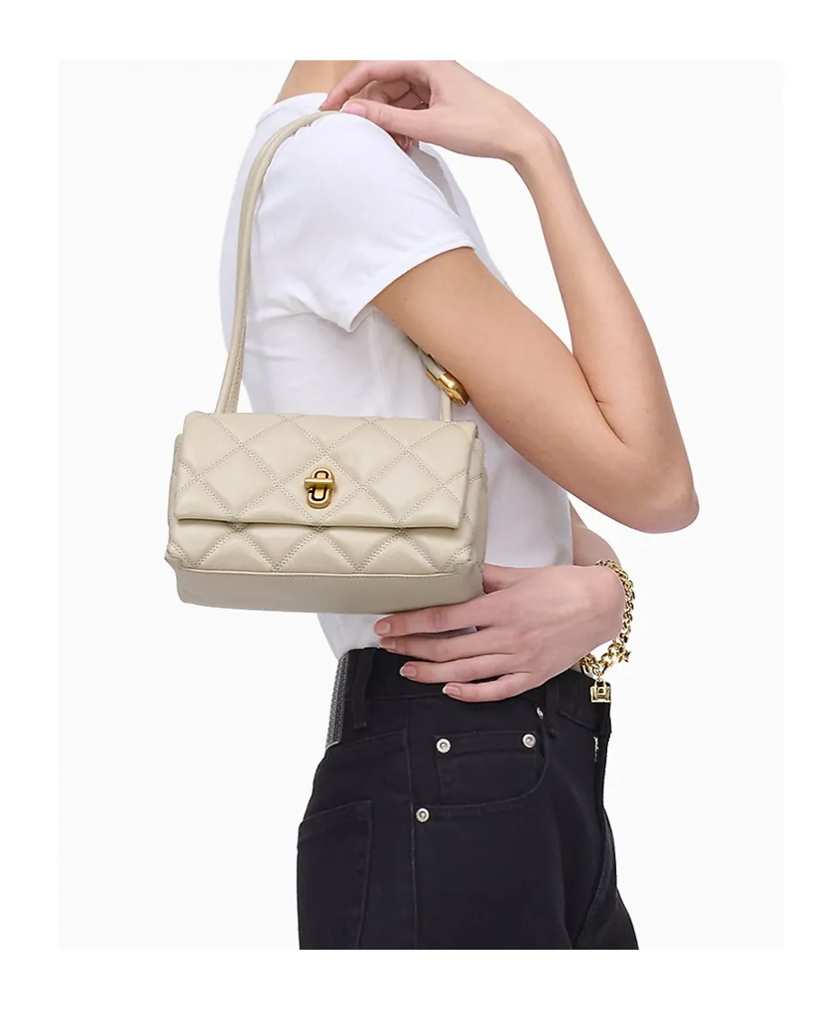 The Quilted Mini Dual Shoulder Bag
