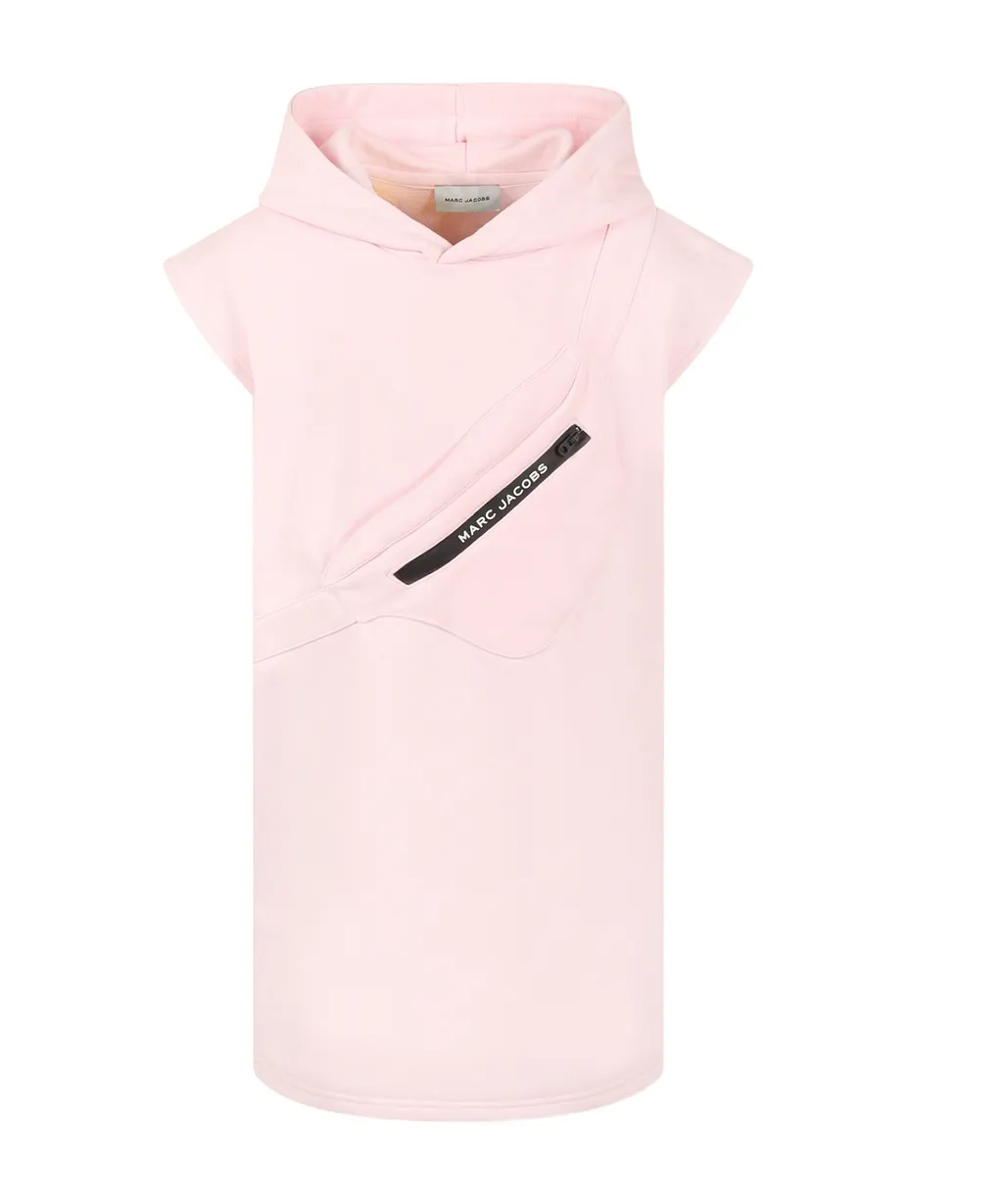Sleeveless Hooded Dress