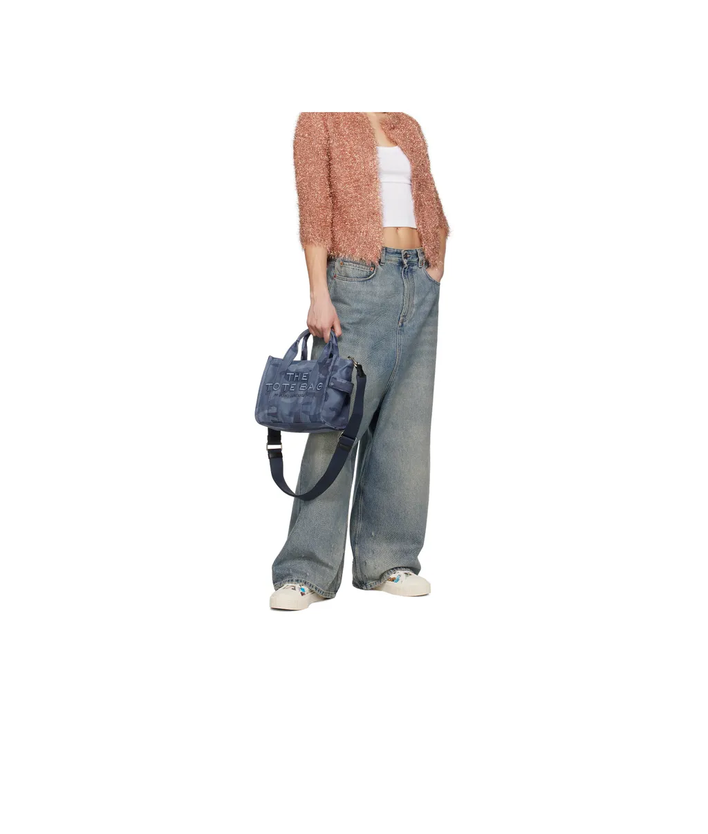 The Camo Jacquard Small Tote Bag