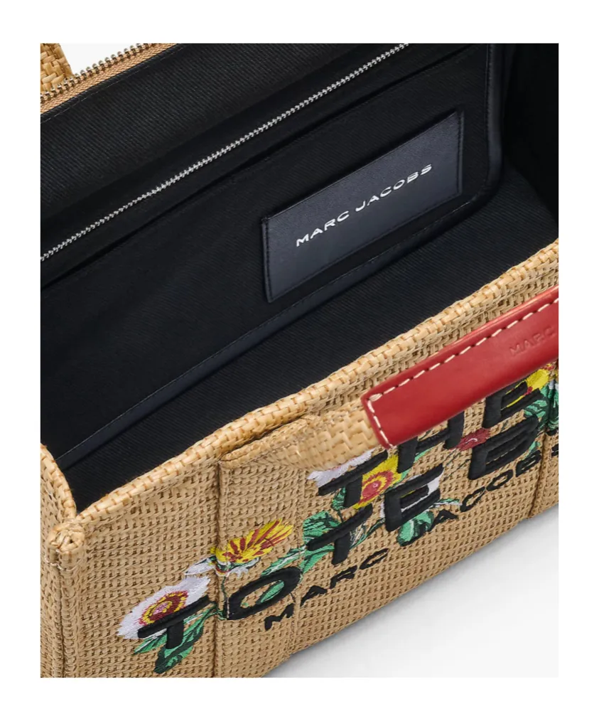 The Daisy Woven Medium Tote Bag