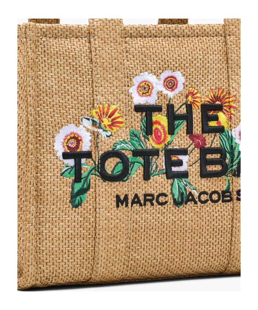The Daisy Woven Medium Tote Bag