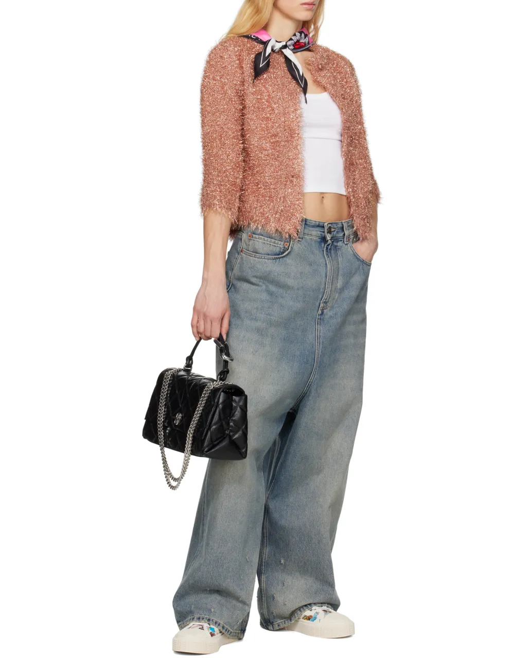 The Quilted Dual Convertible Shoulder Bag