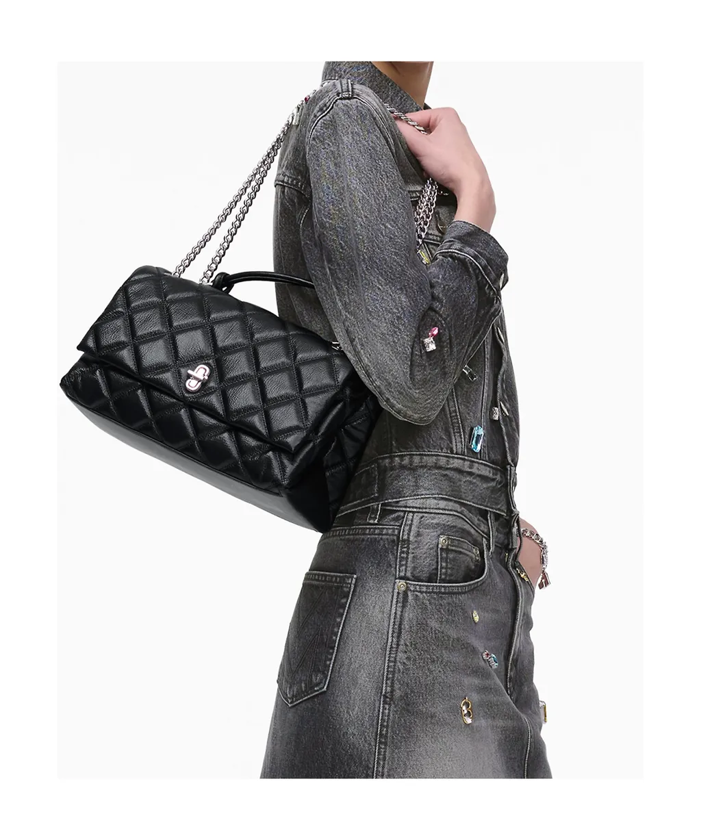 The Quilted Dual Convertible Shoulder Bag