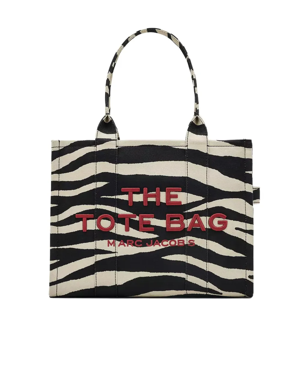 The Zebra Printed Large Tote Bag